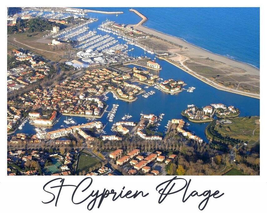 Joli T2 Avec Clim, 4/6 Personnes,500M De La Plage. Сен-Сиприен Экстерьер фото